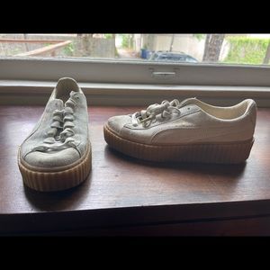 Womens Puma platform sneaker